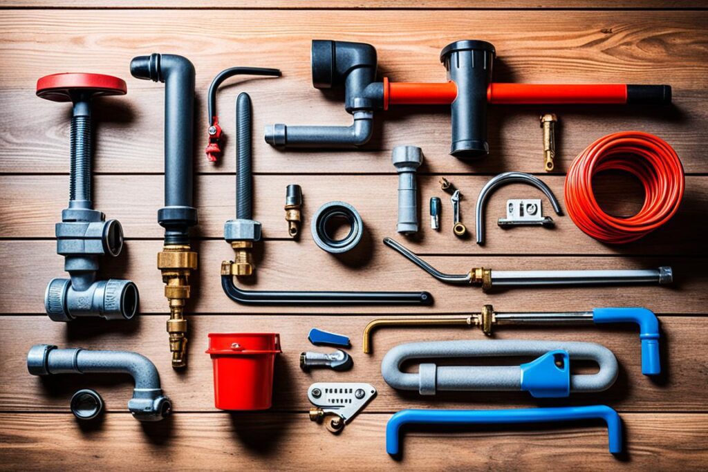 Materiais para desentupir canos