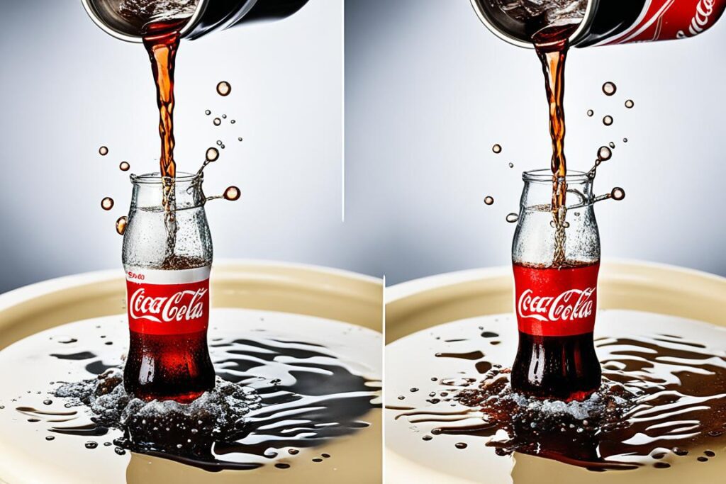 Desentupir com Coca-Cola