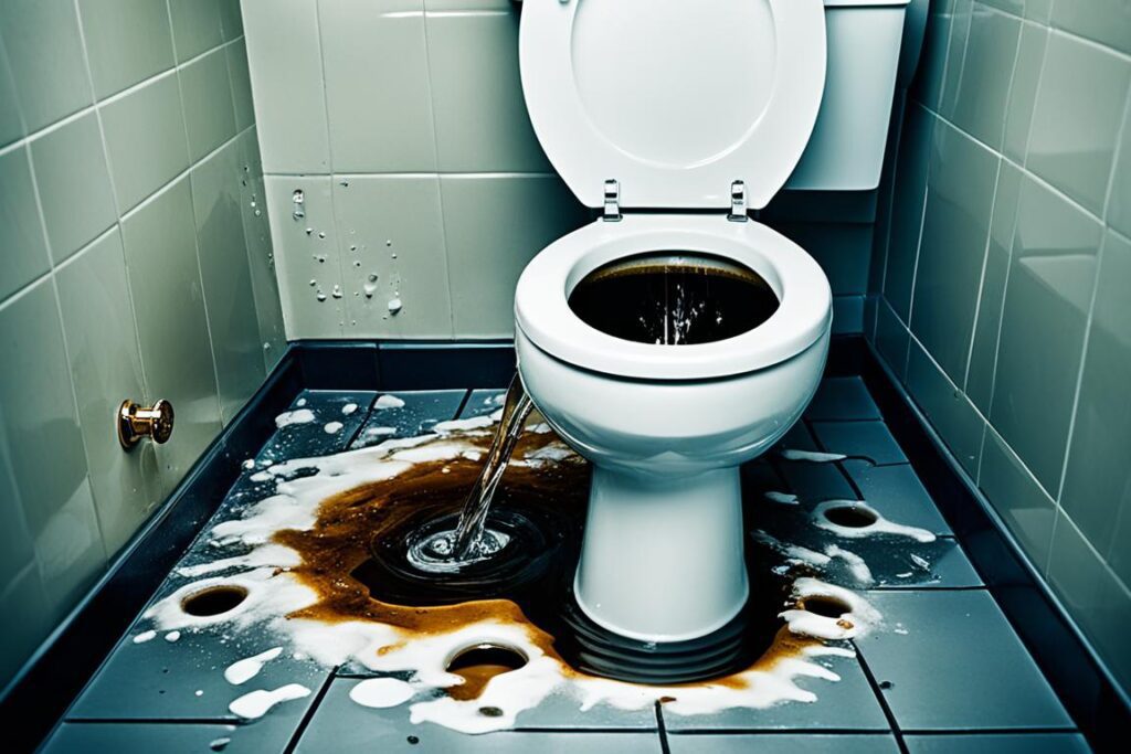 Vaso sanitário entupido Vaso sanitário entupido