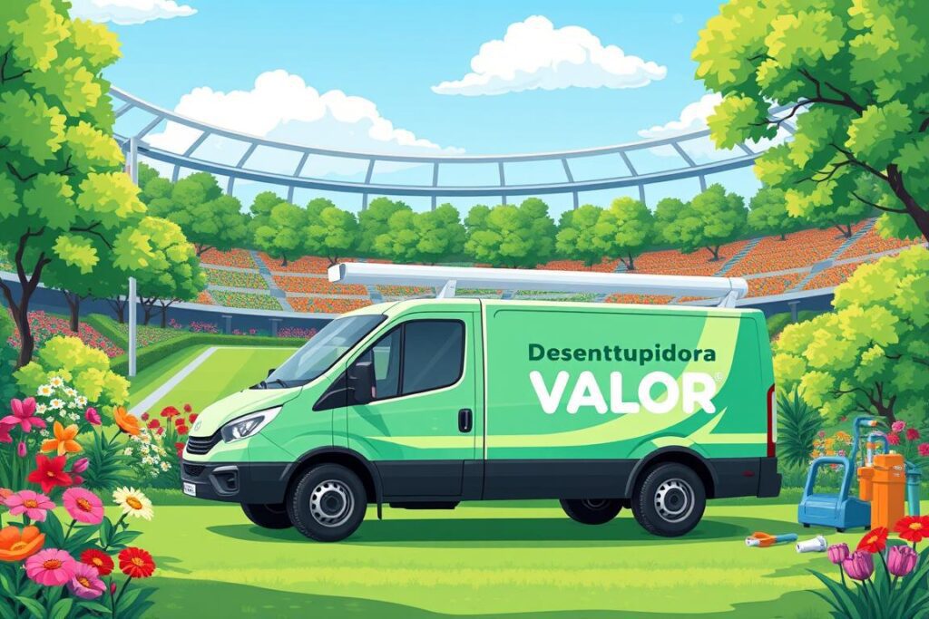 Desentupidora no Jardim de Estádio