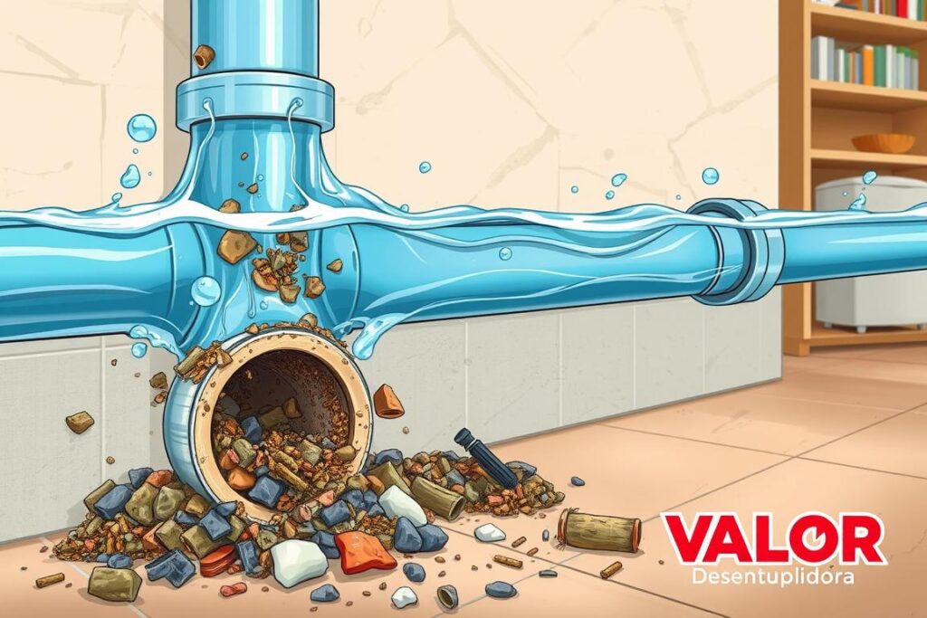 Entupimento de canos Entupimento de canos