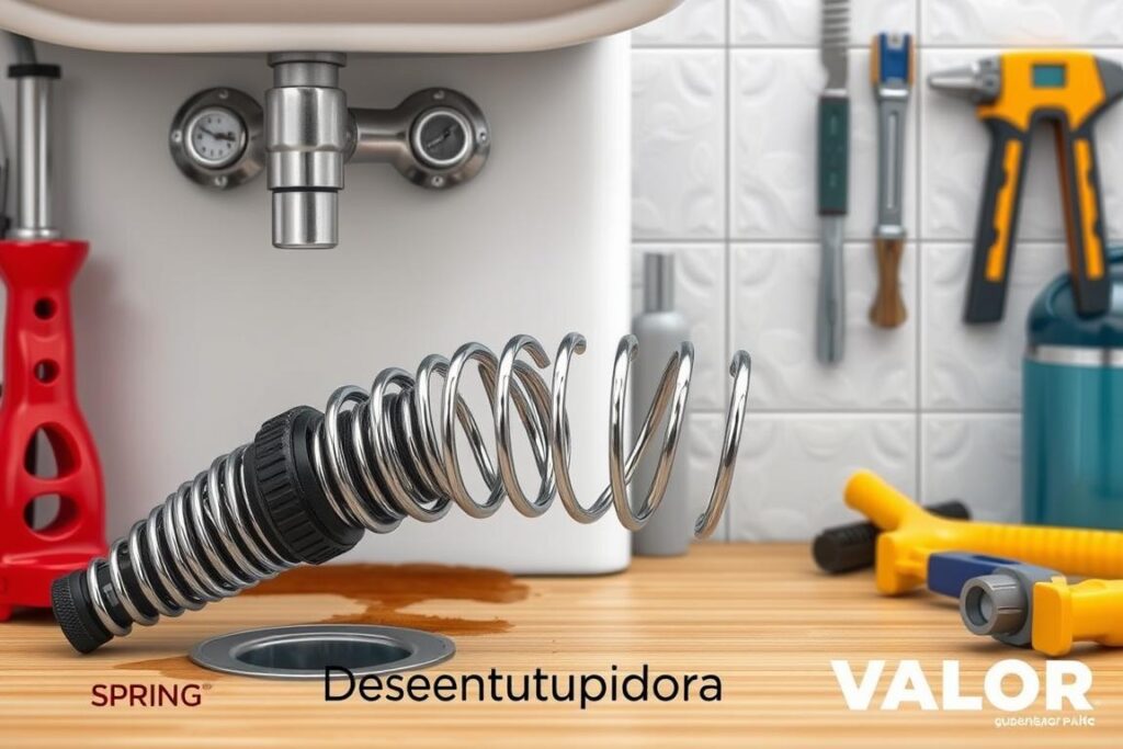 Mola para desentupimento de pias e ralos