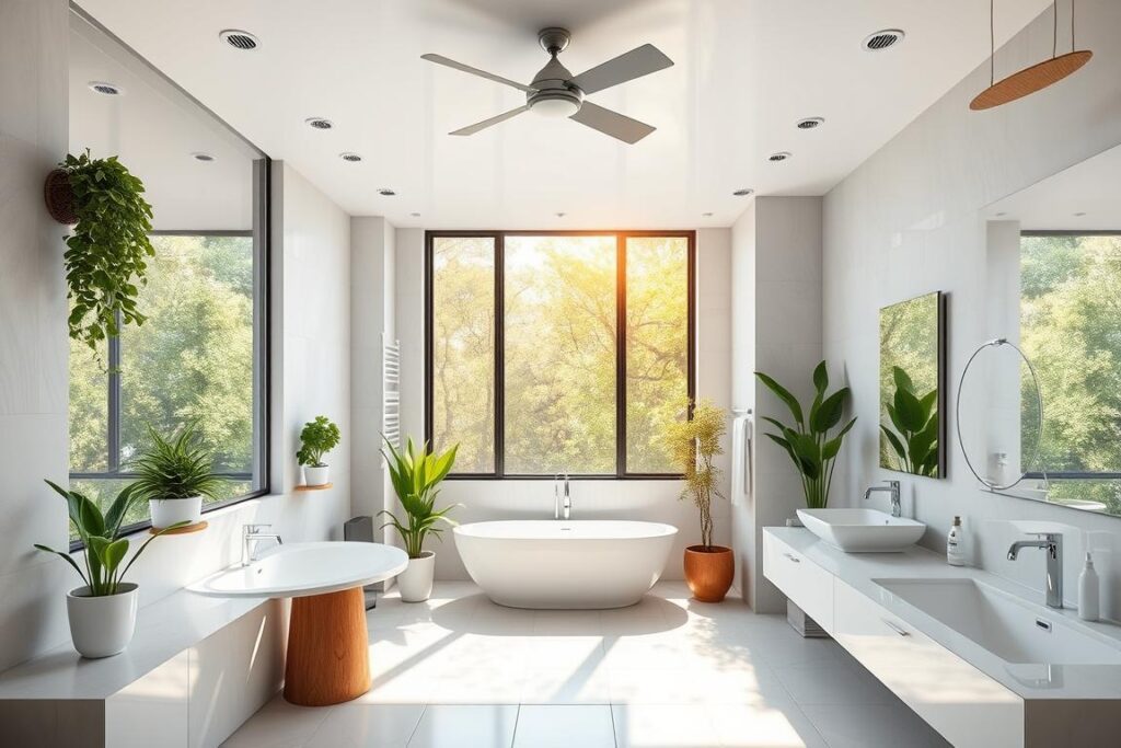 Ventilação adequada para eliminar mau cheiro no banheiro Ventilação adequada para eliminar mau cheiro no banheiro