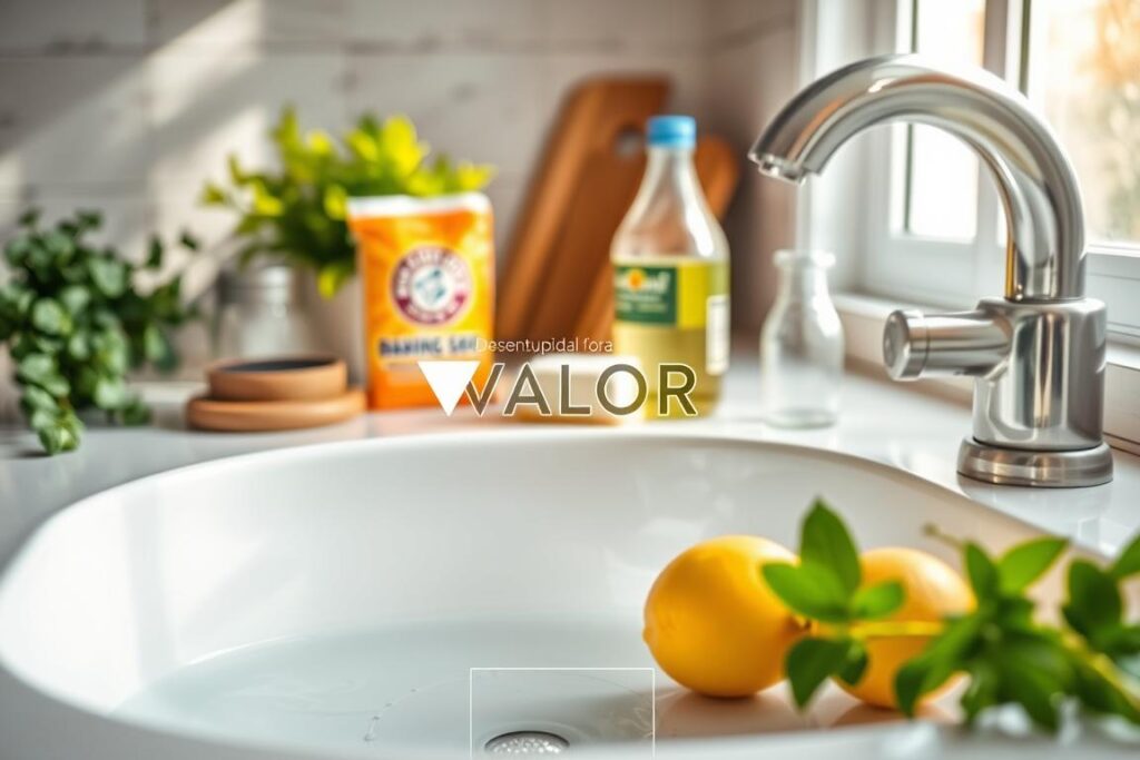Desentupir pias com ingredientes naturais Desentupir pias com ingredientes naturais