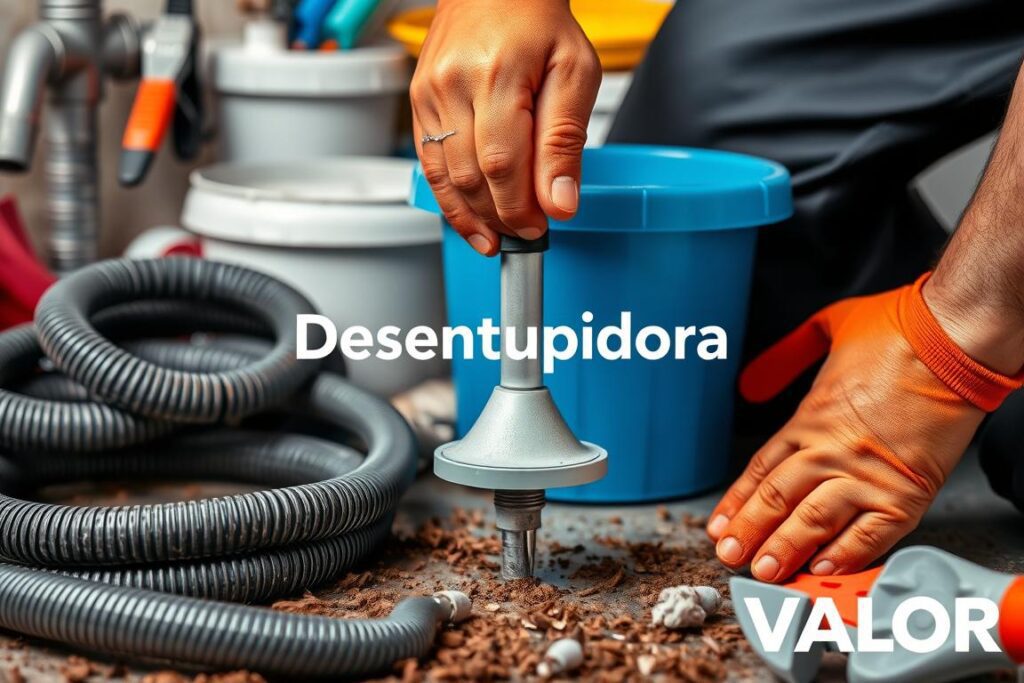 desentupir conduíte