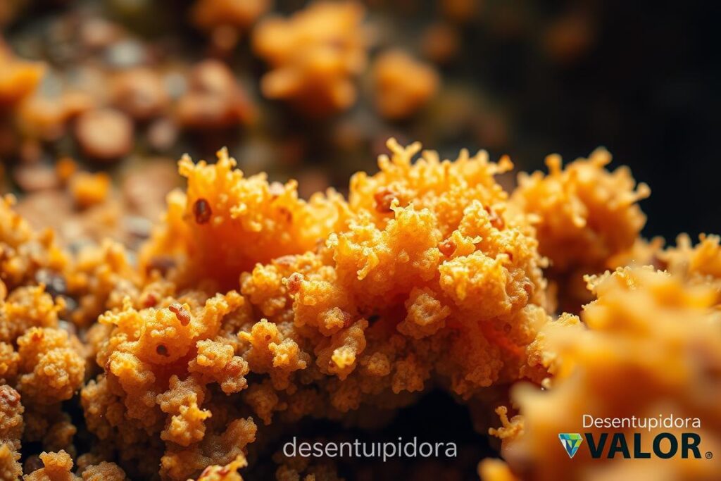 Bactérias decompositoras em ação Bactérias decompositoras em ação