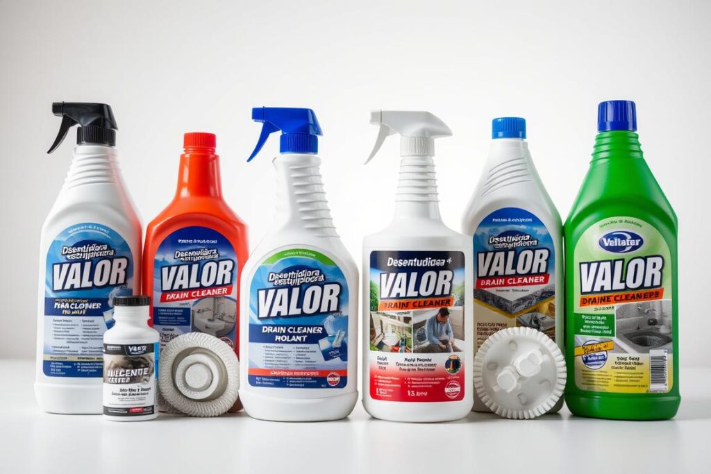 Comparação de produtos desentupidores