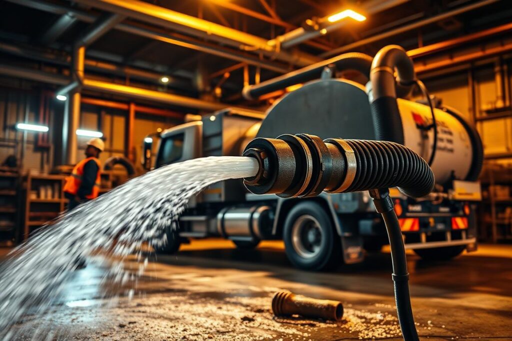 Desentupidora de canos industriais Desentupidora de canos industriais