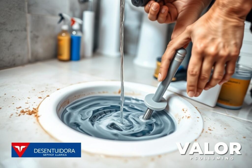 Desobstrução de ralos Desobstrução de ralos