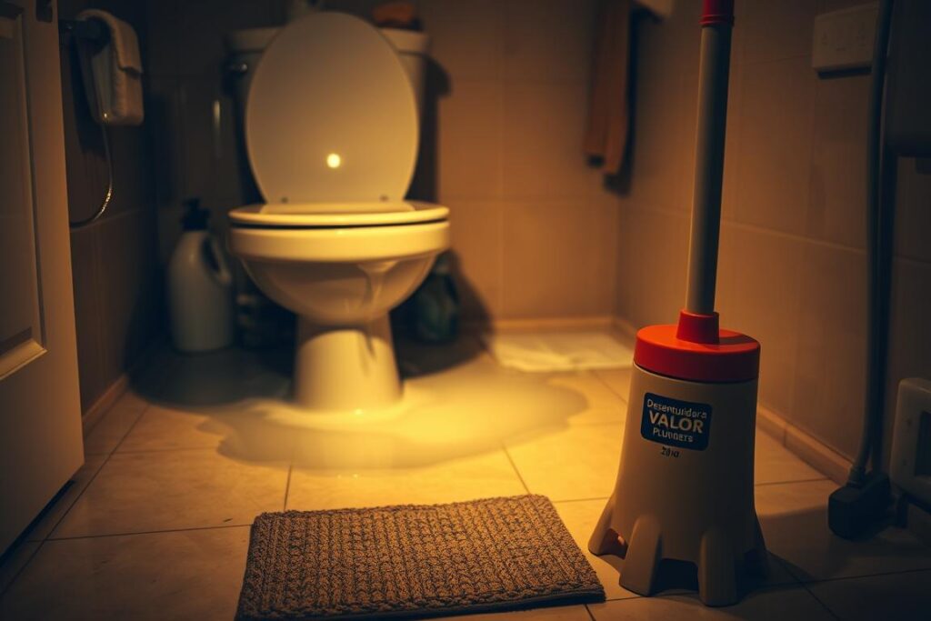 desobstrução de vaso sanitário