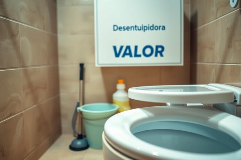 quanto custa desentupir vaso sanitário