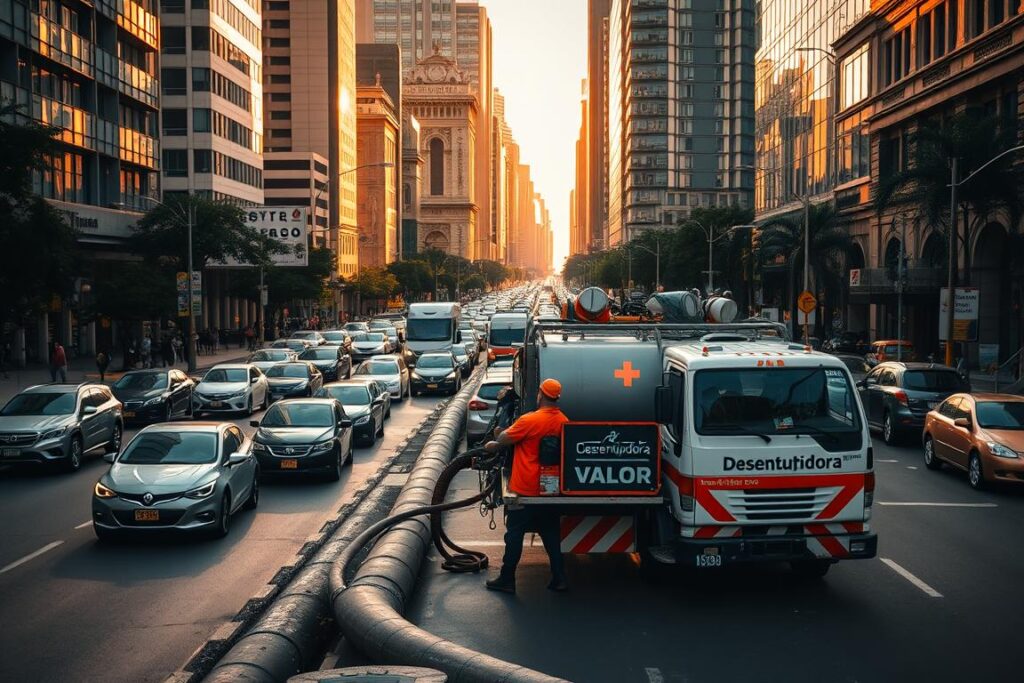 quanto custa um desentupimento no centro de São Paulo