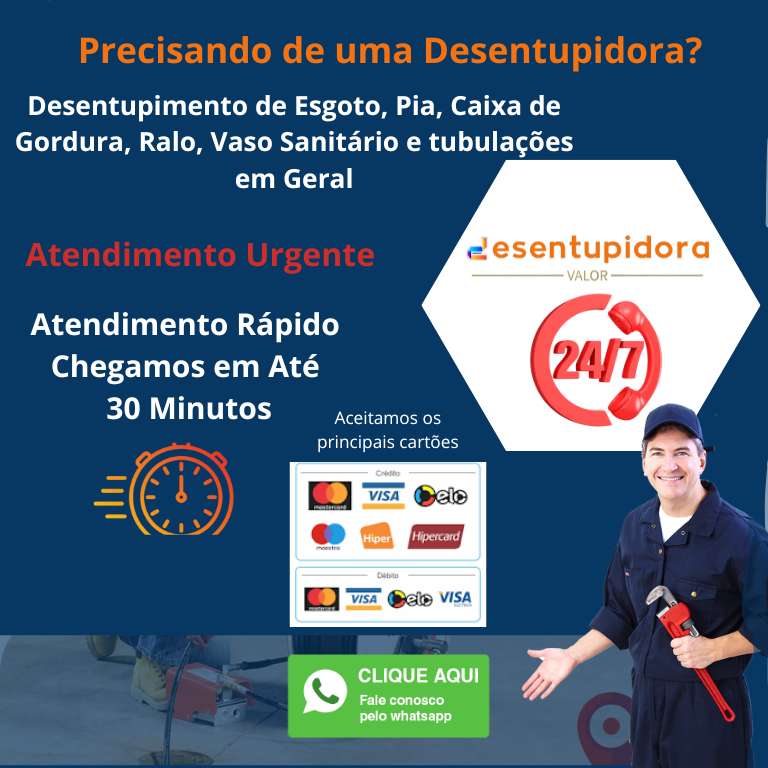 desentupidora em São Caetano do Sul