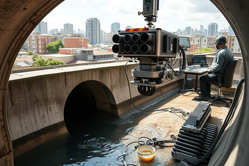 tecnologias de inspeção remota de tubulações de esgoto tecnologias de inspeção remota de tubulações de esgoto