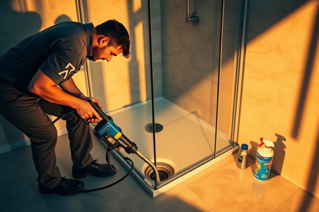 limpeza de box de banheiro com desentupidora limpeza de box de banheiro com desentupidora