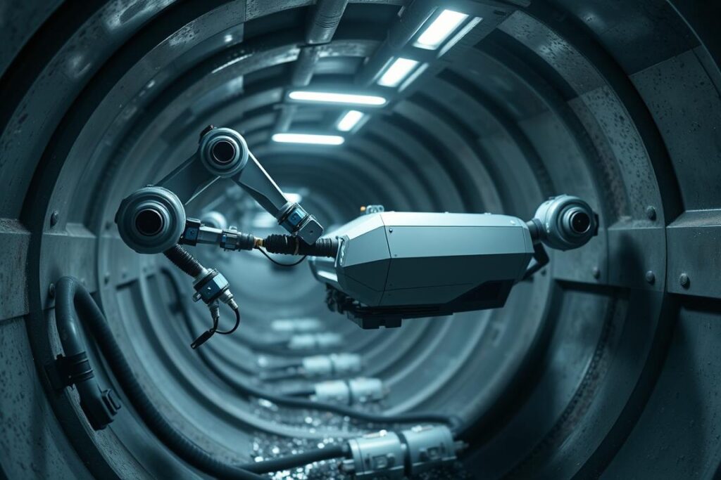 robôs para desentupimento de esgoto robôs para desentupimento de esgoto